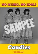 キャンディーズ、タワレコ「NO MUSIC, NO IDOL?」ポスターに