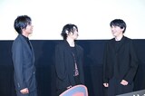 左から北村匠海（DISH//）、村上虹郎、吉沢亮。