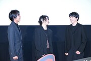 左から北村匠海（DISH//）、村上虹郎、吉沢亮。
