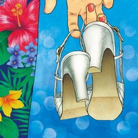 天童児直「あの夏のRadio」配信ジャケット