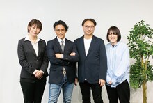 山口達也とワンダーフレンズ社員。