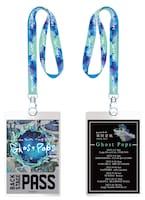 須田景凪「須田景凪 LIVE 2023 "Ghost Pop"」早期予約特典のストラップ付きラミネートパス。