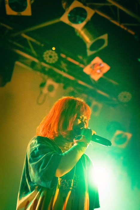 Chi-（カメレオン・ライム・ウーピーパイ）（Photo by Hayato Niiya）