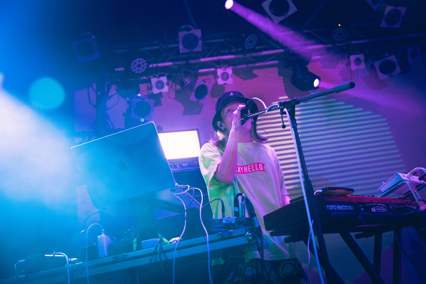 OCHAN（Vo, Syn, etc / NIKO NIKO TAN TAN）（Photo by Hayato Niiya）