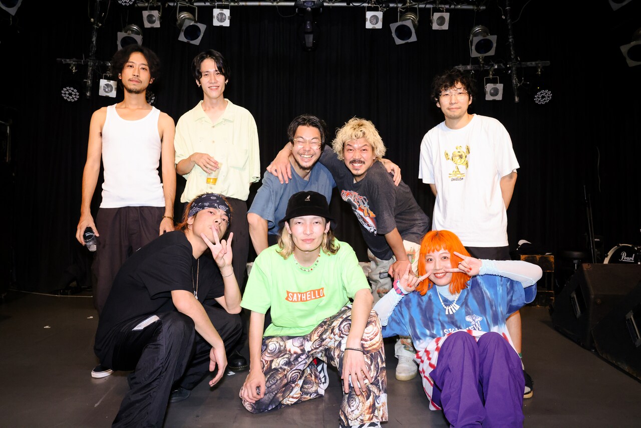 ODD Foot Works、NIKO NIKO TAN TAN、カメレオン・ライム・ウーピーパイが晩夏の新宿で激突