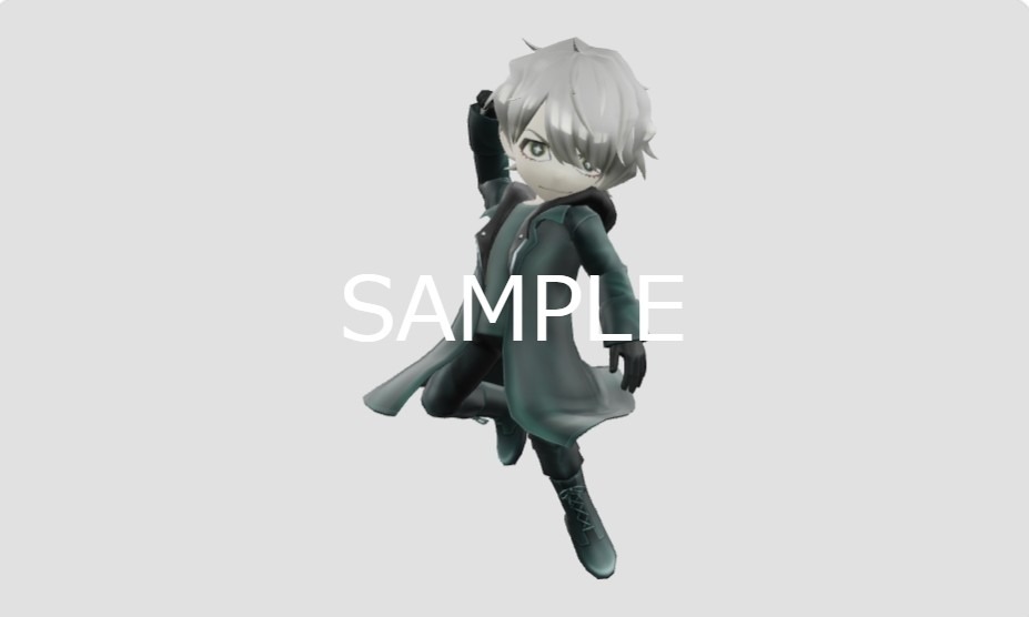 「HYDE 3D NFT」サンプル