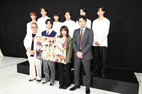 ドラマ「秘密を持った少年たち」制作発表会見の様子。
