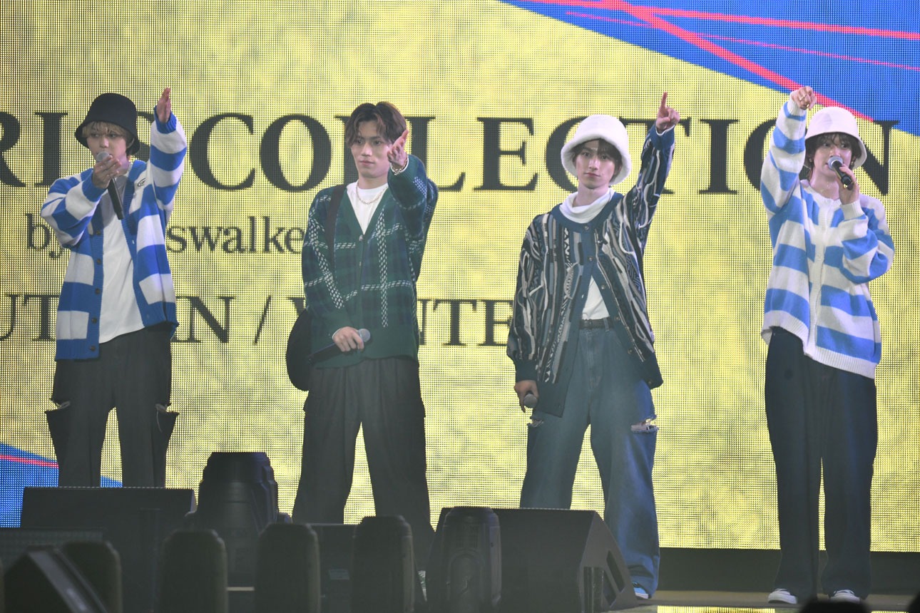 左からSEIYA、TAKUYA、YUMA、FUMINORI。