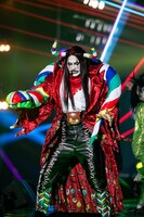 ユニバーサル・スタジオ・ジャパン「NO LIMIT! ハロゥイーン」ステージの様子。