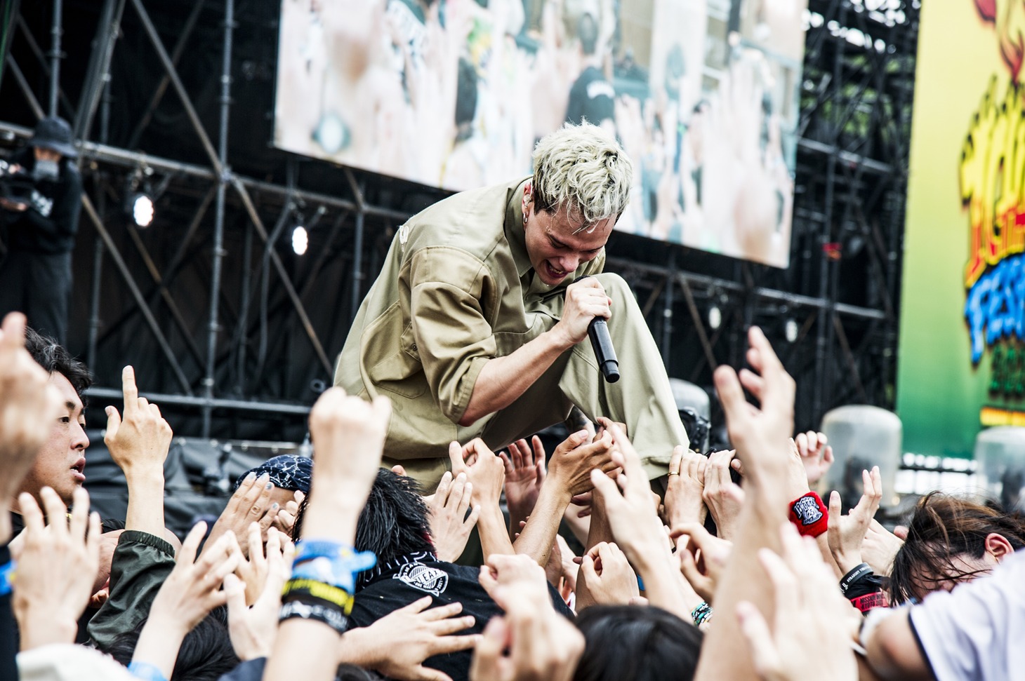 Masato（Vo / coldrain）（Photo by Yukihide "JON..."Takimoto）
