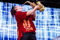 誠果（Sax, Manipulator / UVERworld）（Photo by Keiichiro Natsume）