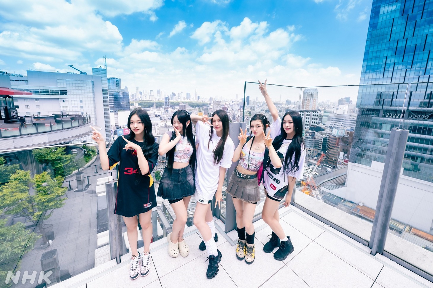 「NHK MUSIC EXPO2023」に出演するNewJeans。（写真提供：NHK）