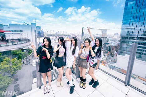 「NHK MUSIC EXPO2023」に出演するNewJeans。（写真提供：NHK）