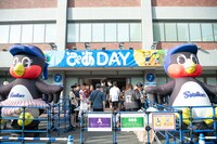 明治神宮野球場の入場ゲート。