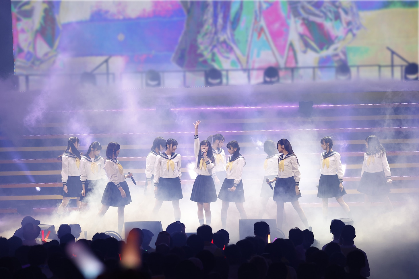 ＝LOVE「あの子コンプレックス」を披露する≒JOY。(c)YOANI / ソニー・ミュージックレーベルズ