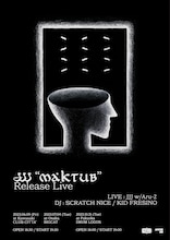「JJJ "MAKTUB" Release Live」ポスタービジュアル