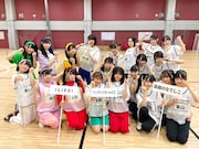 白組のiLiFE!、アップアップガールズ(2)、高嶺のなでしこ。(c)日本テレビ