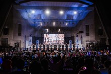 「アイドルカレッジ14th AnniversarLIVE ～あなたとみたいYOZORA～ in 日比谷野外大音楽堂」の様子。（提供：BLUE ROSE）