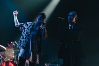 OtagiriとKID FRESINO。（撮影：Ray Otabe）