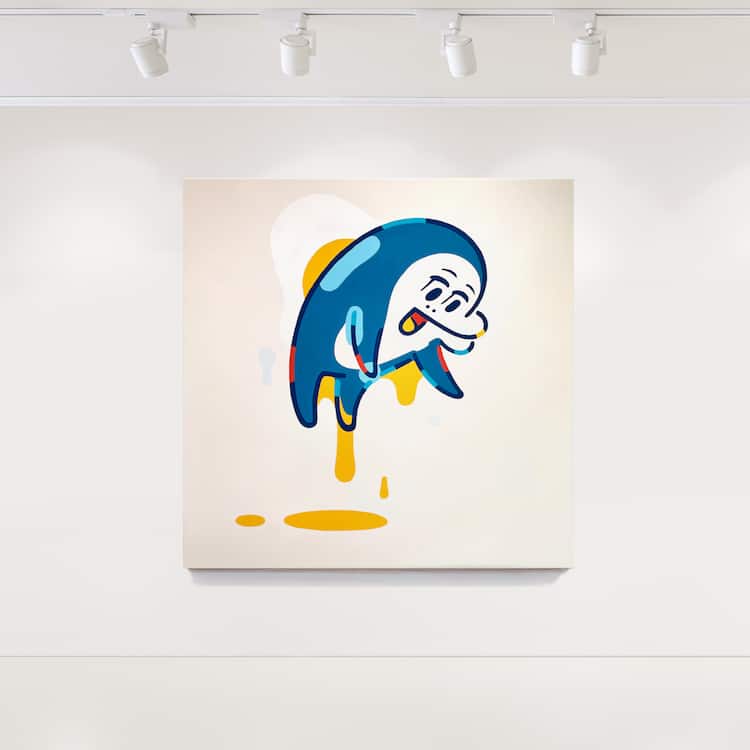 イルカのイルカくんが回文で紡ぐ展示会「イルカのイルカはかるいの 