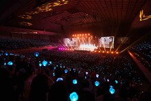 「2023 TREASURE FAN MEETING～HELLO AGAIN～」の様子。