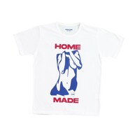「HOMEMADE」Tシャツのデザイン。
