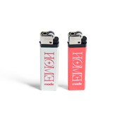 「HOMEMADE」ライターのデザイン。