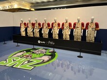 「Spotify x Stray Kids『探せ スキズ5-STAR』」福岡会場の様子。