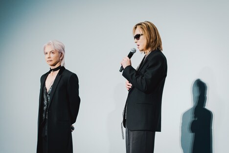 HYDEとYOSHIKI。
