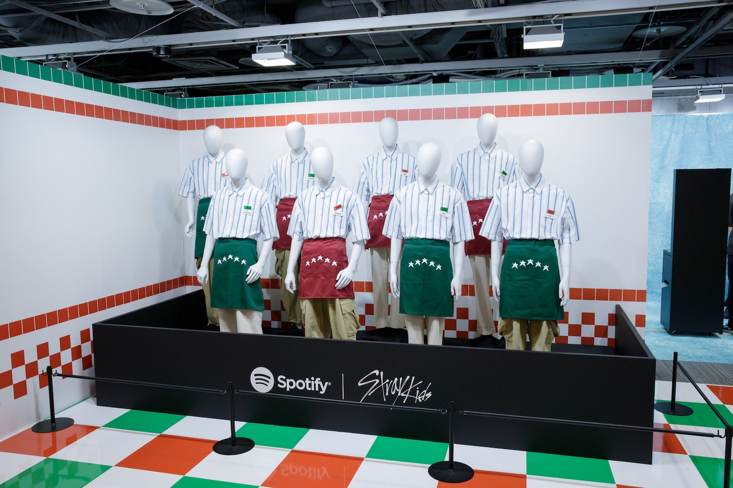 「Spotify x Stray Kids『探せ スキズ5-STAR』」名古屋会場の様子。