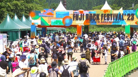 NHK総合「ドキュメント72時間 フジロック 待ち望んだ夏の日に」より。（写真提供：NHK）