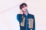 笑顔のJUNGWON。(撮影:曽我美芽)
