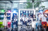 「バラバラ大作戦」新番組発表記者会見の様子。