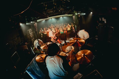 ちゃくらのライブの様子。