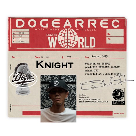 ISSUGI「Knight」配信ジャケット