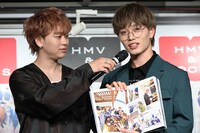 「これからも9人で乾杯を」と語るマサヒロ（右）。