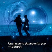 chelmico「I just wanna dance with you- periodt.」配信ジャケット
