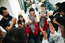 開演前に気合いを入れるRYUTist。（Photo by KANA TARUMI）