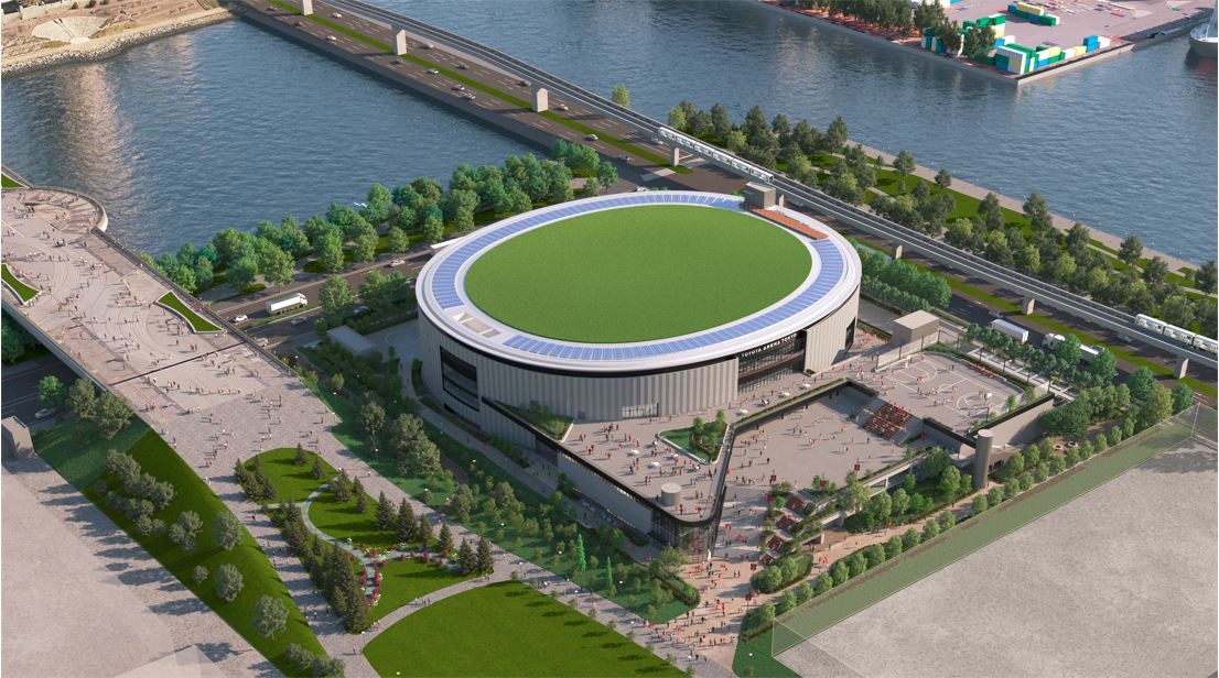 「TOYOTA ARENA TOKYO」外観