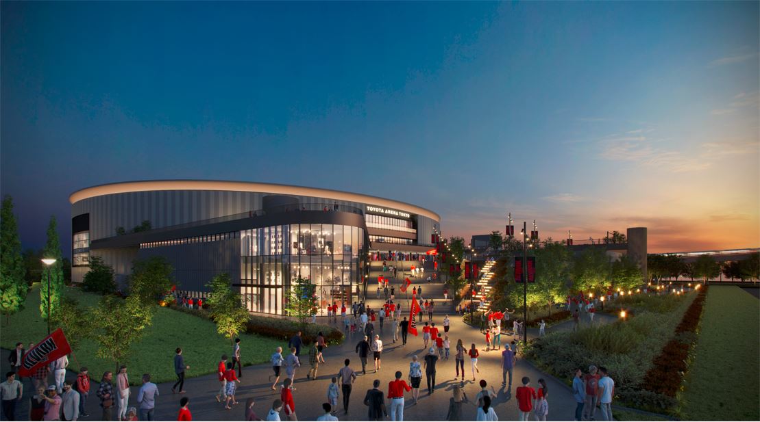 「TOYOTA ARENA TOKYO」外観