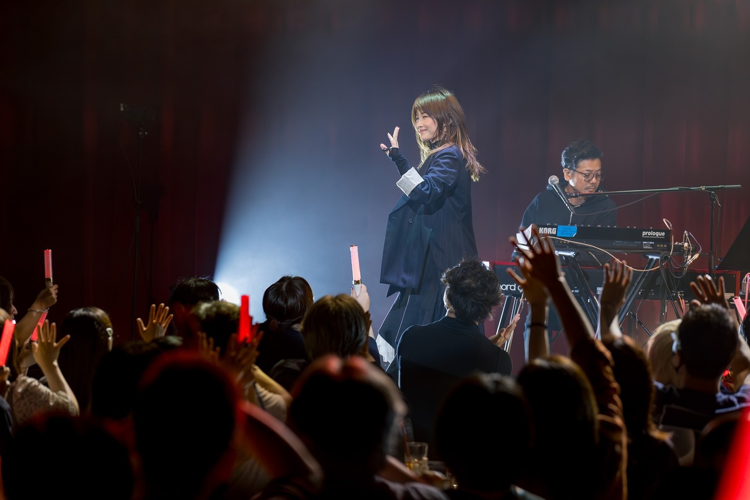 「RIHO SAYASHI Billboard Live 2023」神奈川・Billboard Live YOKOHAMA公演の様子。