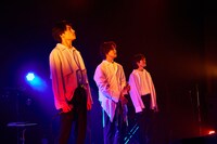 原因は自分にある。の武藤潤、大倉空人、小泉光咲（左から）。（撮影：武石早代）