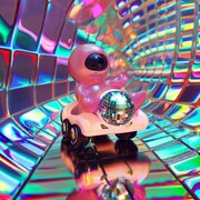 Maika Loubté「A+B=C」配信ジャケット