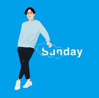 Sundayカミデ「そのまま僕らは旅に出る」配信ジャケット