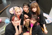 終演後のゆるめるモ!。(撮影:千佳)