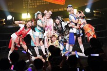 でんぱ組.inc「ONE NATION UNDER THE DEMPA TOUR」初日公演の様子。（撮影：チェリーマン）