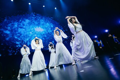 GIRLS部門で優勝した早稲田大学の「Twinkle Girls」。