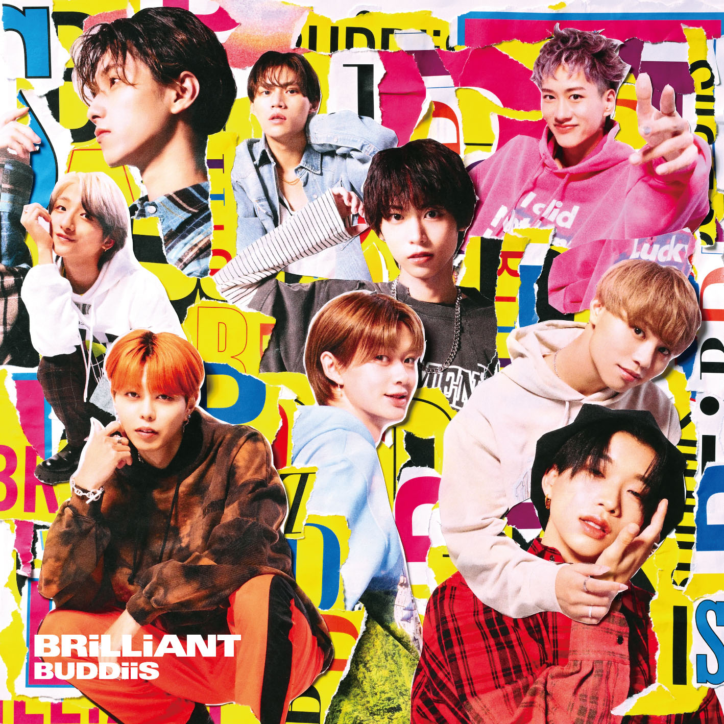 BUDDiiS「BRiLLiANT」通常盤ジャケット