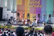 カネコアヤノのライブの様子。（撮影：石崎祥子）