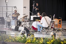 カネコアヤノのライブの様子。（撮影：石崎祥子）